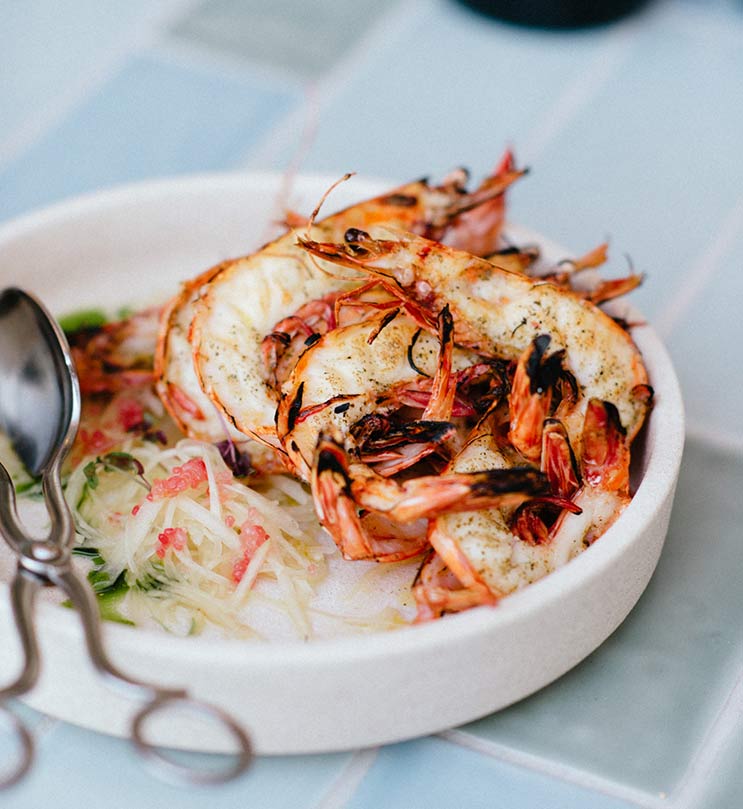 Fire Grilled Seafood on the beach | Bib & Tucker Fremantle
